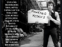 Subterranean Homesick Blues, Verse 3, by Bob Dylan