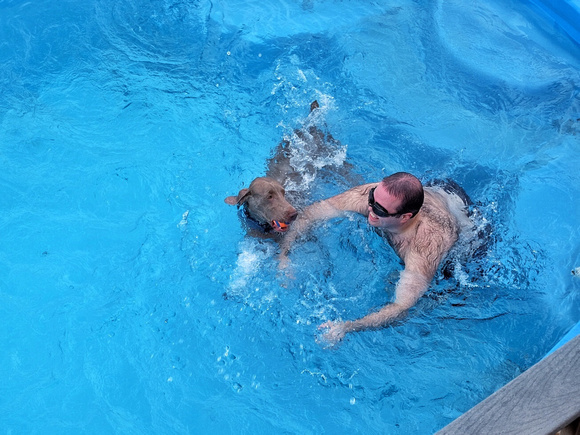 Swimming With My Buddy 4