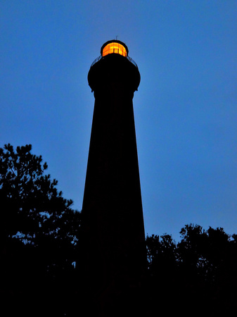 Currituck Light House At Night