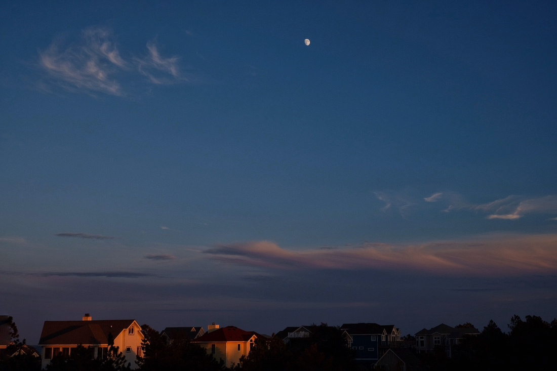 Moonrise Over Corolla