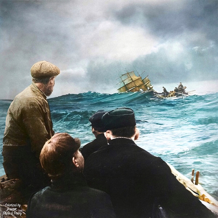 The Wreck of the Arden Craig - Colorized/Enhanced by D. W. Orr