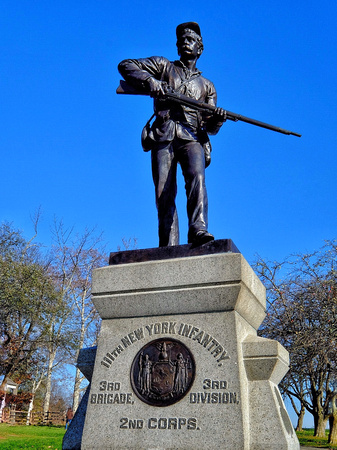 111th New York Monument Front