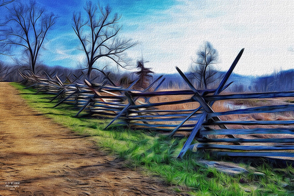Gettysburg Rail Fence