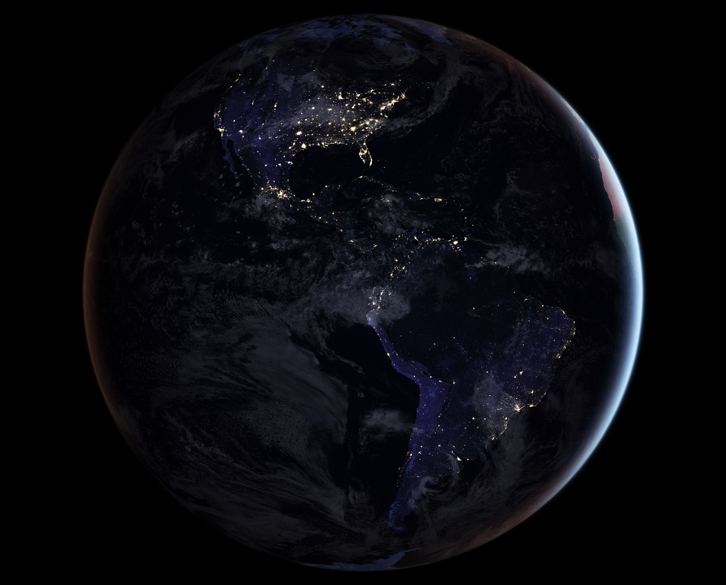 Tomorrow: The Earth at Night (Black Marble)