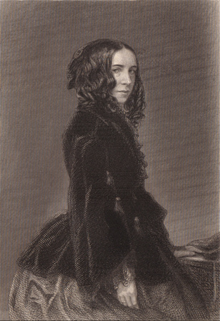 Elizabeth Barrett Browning, 1858 - Original