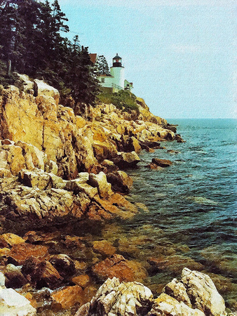 Mt. Desert Island, Maine Lighthouse