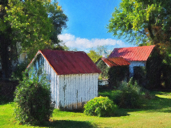Little Red Sheds