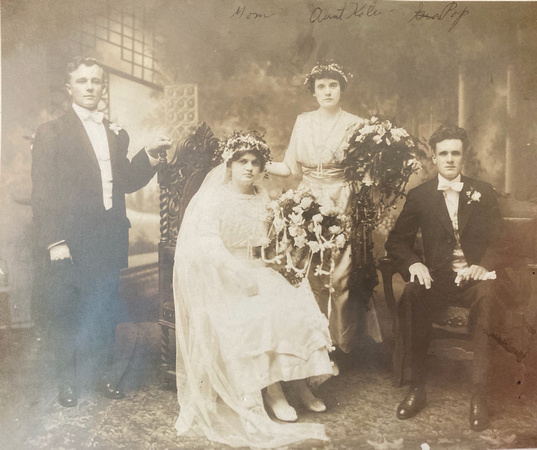 Polish Wedding, Circa 1916. Original by Unknown.