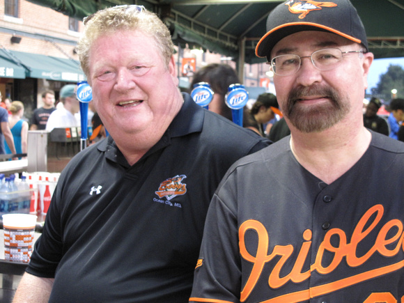 Me and Boog Powell in 2009. The AL MVP (1970)