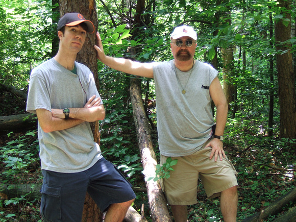 Dr. Orr and Me at “The Wilderness” (2005)  - Where Great-Grandpa Fought