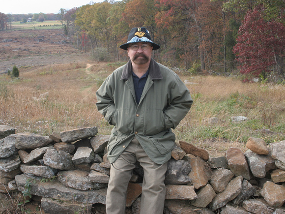 Me at the Triangular Field in Gettysburg (2007)