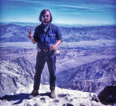 Me on the Peak of Mt. Whitney (1970)