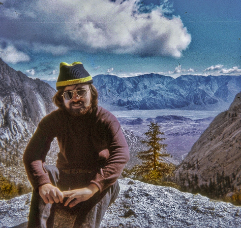 Me Above Tree Level at Mt. Whitney (1970)