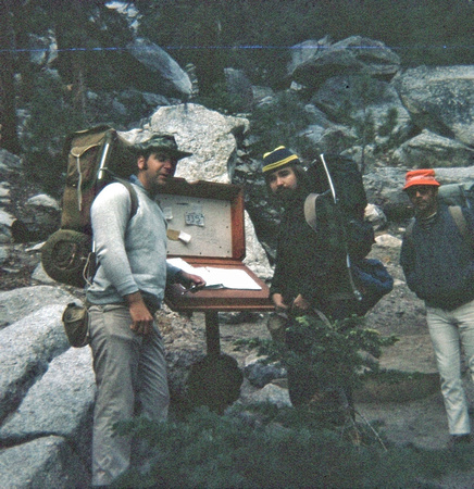 Me and Ed at the Start of Mt. Whitney Climb (1970)